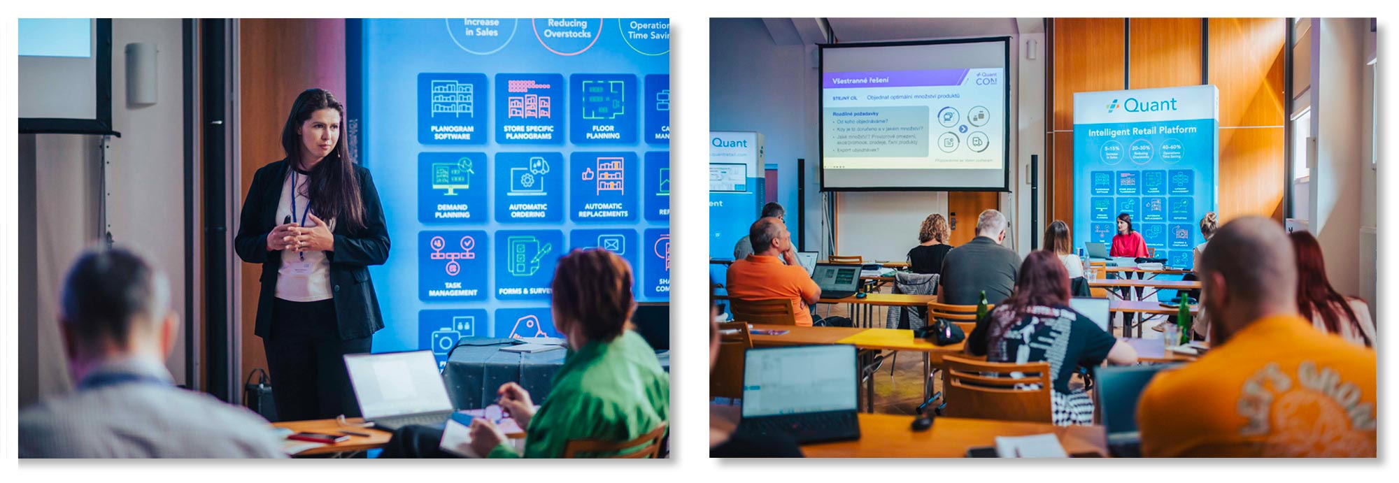 Presentations, workshops