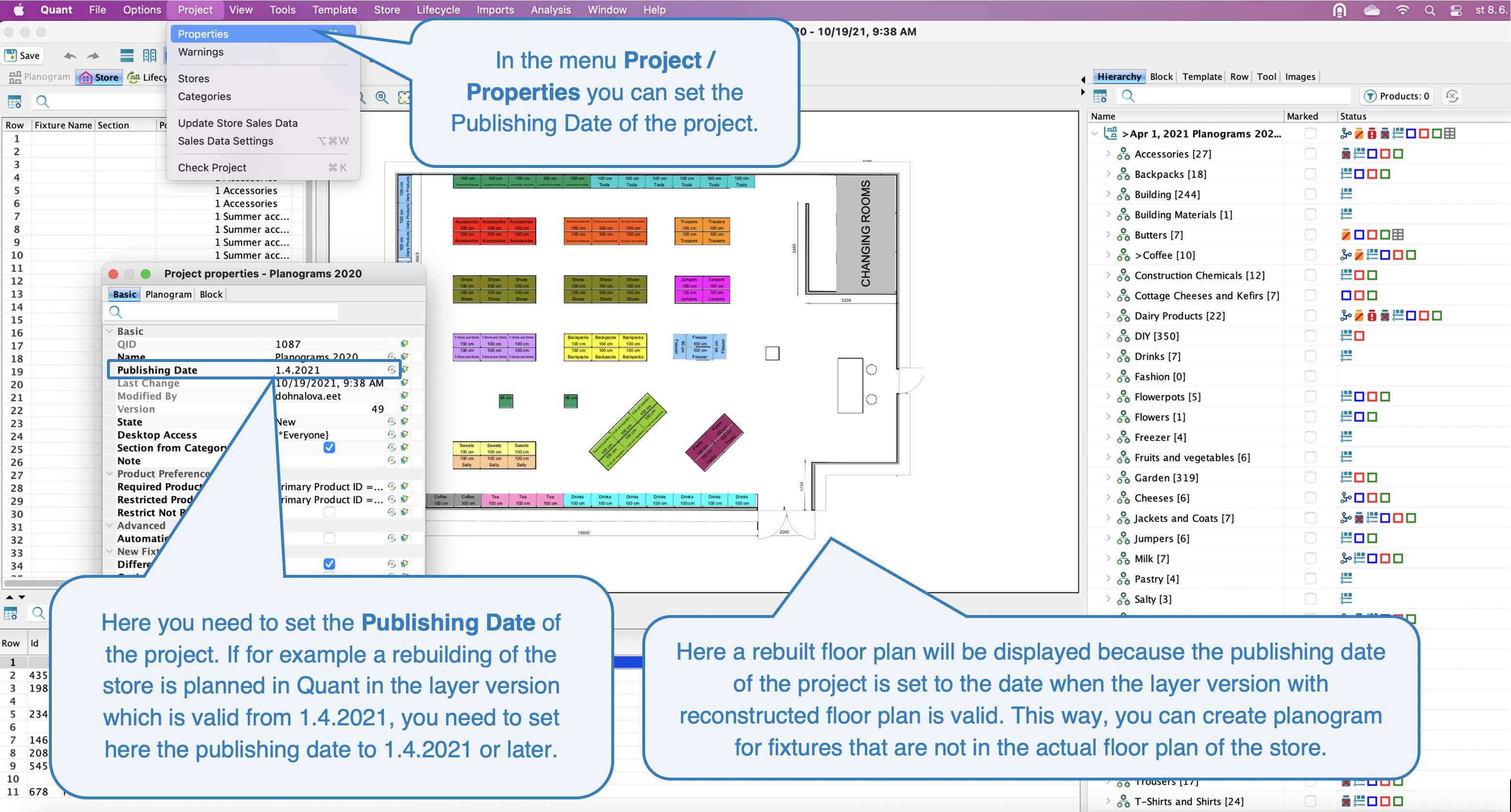 Layers in the Project Editor | Manual | Quant - Intelligent Retail Platform