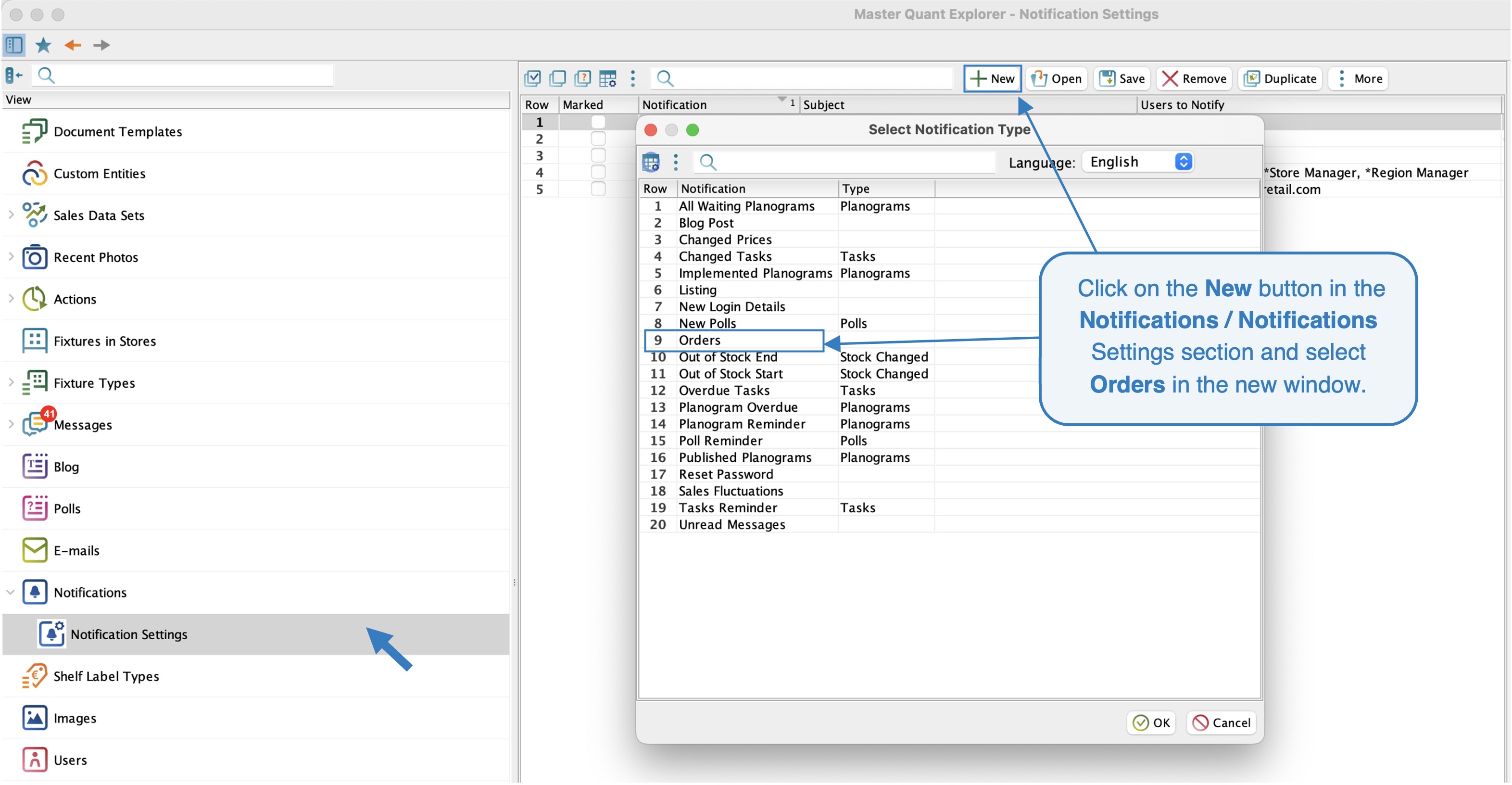 Orders Notifications | Manual | Quant - Intelligent Retail Platform