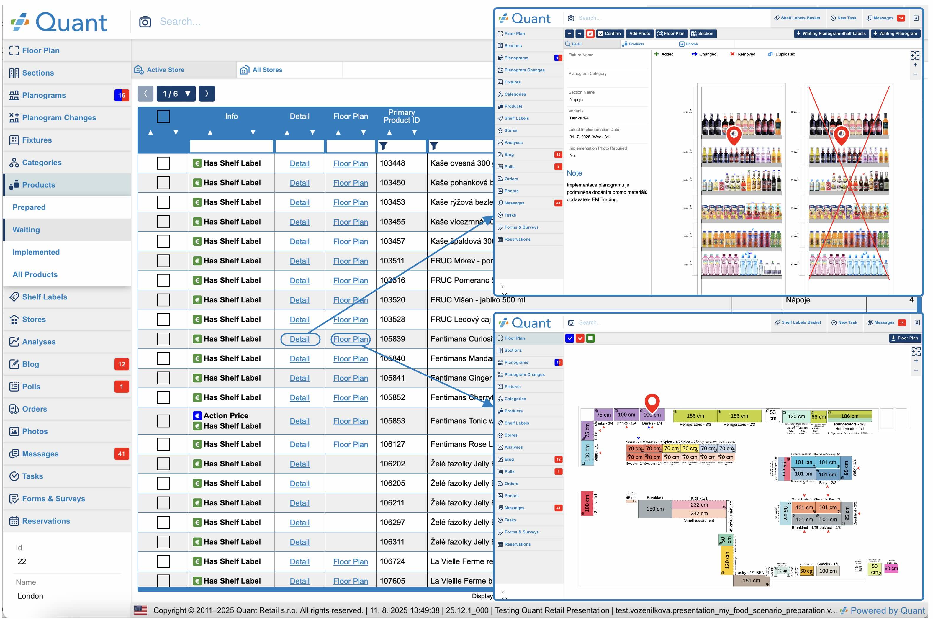 Products on the Web | Manual | Quant - Intelligent Retail Platform