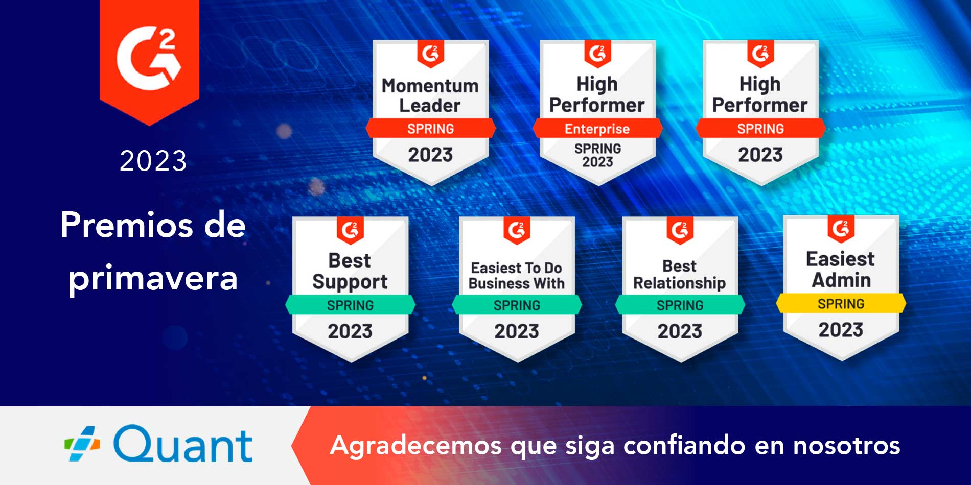 Quant G2 premios