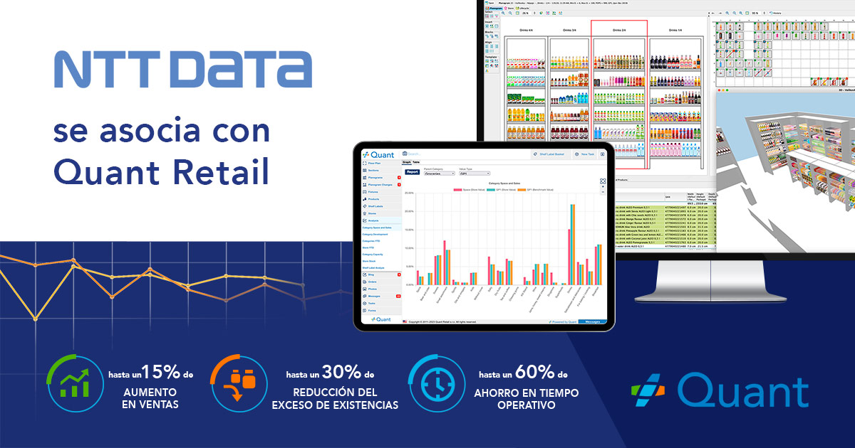 NTT DATA se asocia con Quant Retail | Blog | Quant - Plataforma ...