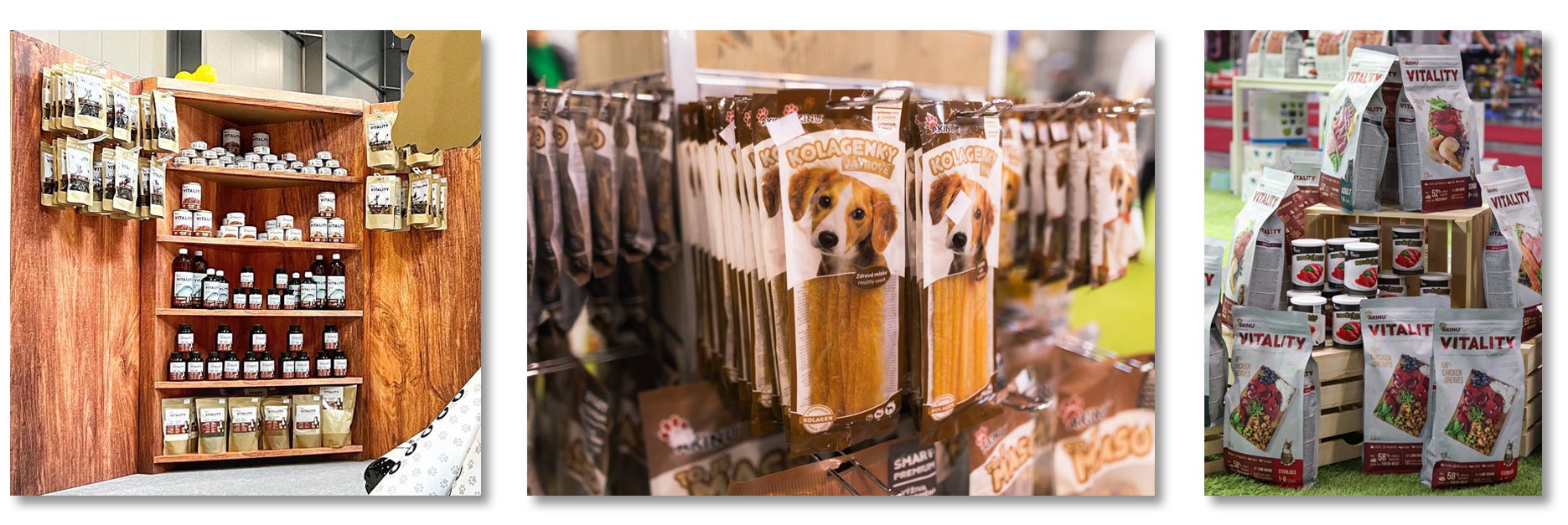 Productos para mascotas para planogramas en Quant