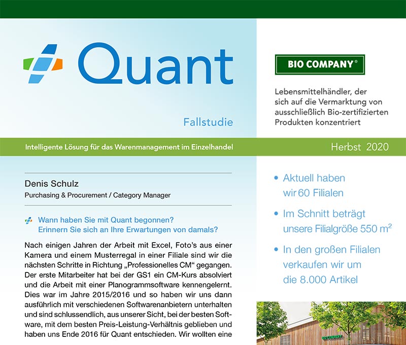 Bio Company Fallstudie