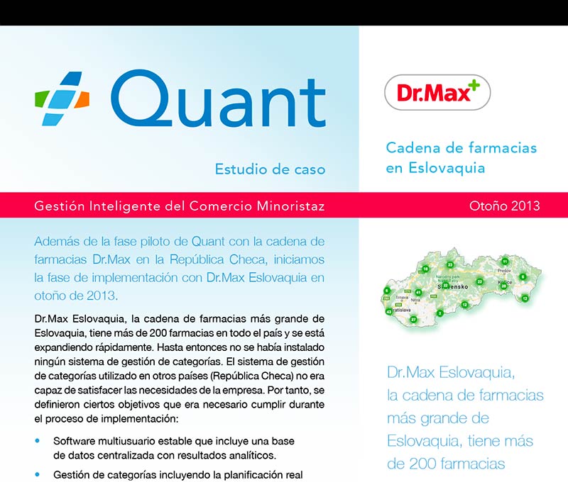 Estudio de caso de Dr.Max Eslovaquia