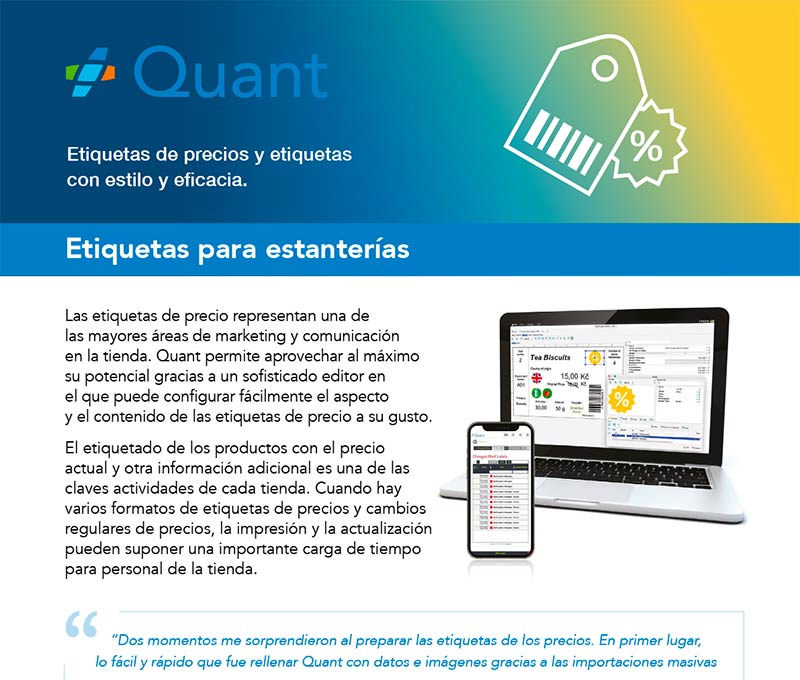 Etiquetas de precio