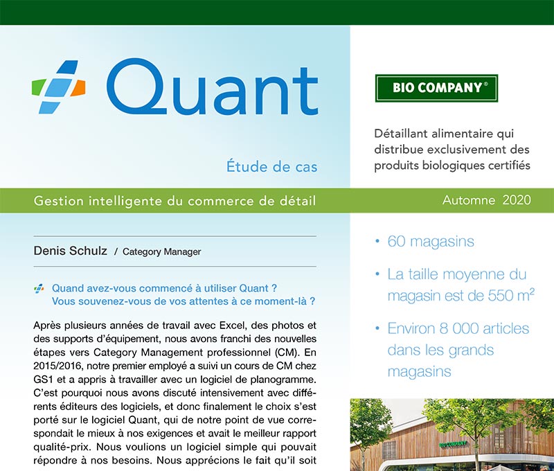 Étude de cas de Bio Company