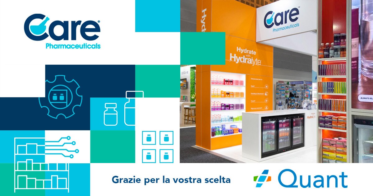 Care Pharmaceuticals ha scelto Quant Planogramming image