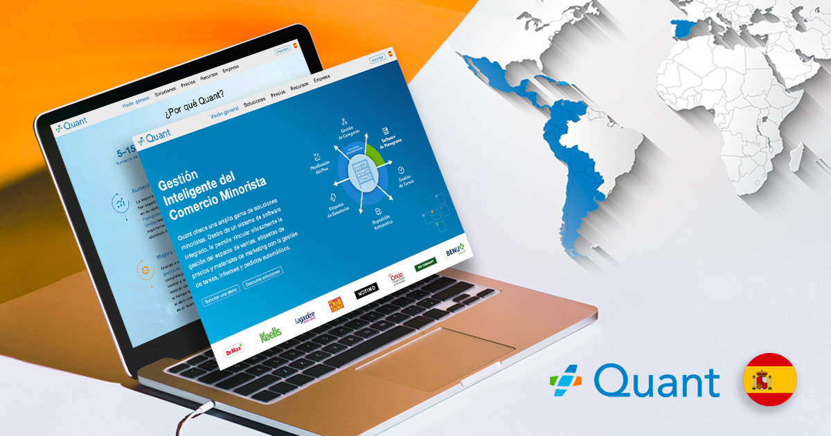 We launched Quant Retail website and support in Spanish | Blog | Quant ...